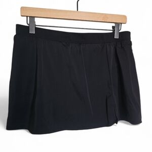 CLASSIC BLACK SWIM SKIRT